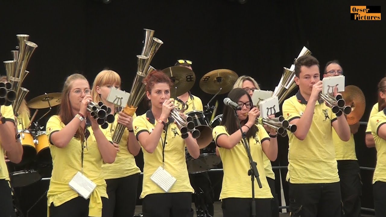 Schalmeien Großolbersdorf - Festzelt 13. Bergfest Pobershau 2019 Teil 1