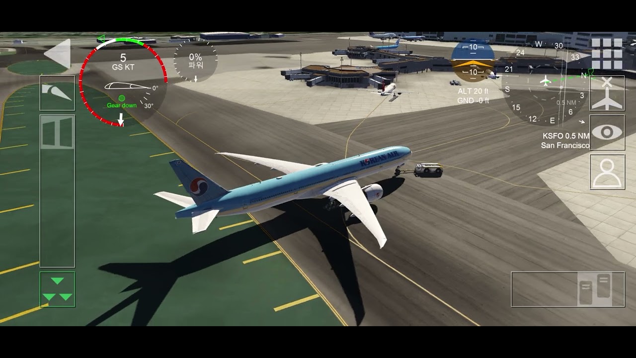 B777-300ER 시동부터 이륙까지