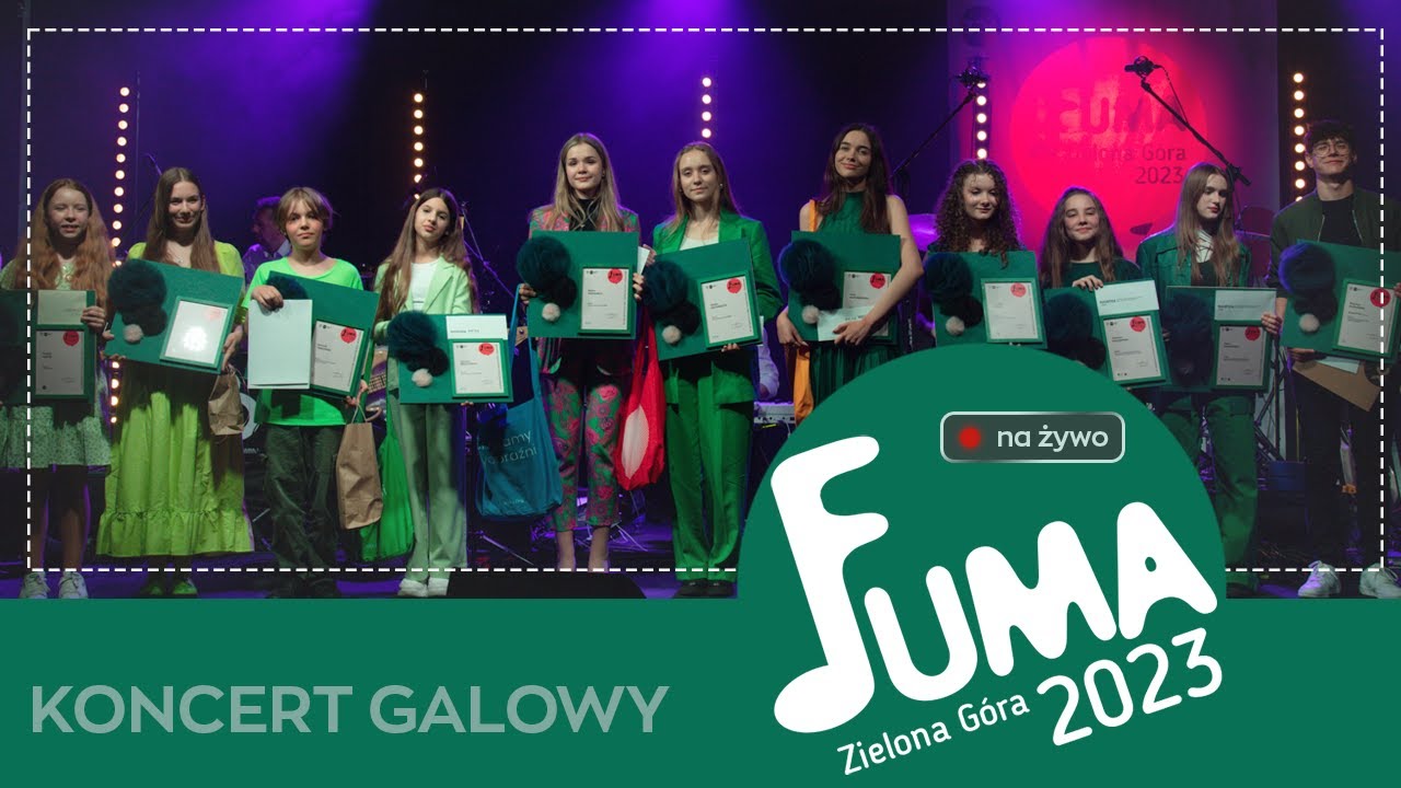 FUMA 2023 | koncert galowy Ogólnopolskiego Festiwalu Piosenki Dziecięcej i Młodzieżowej FUMA