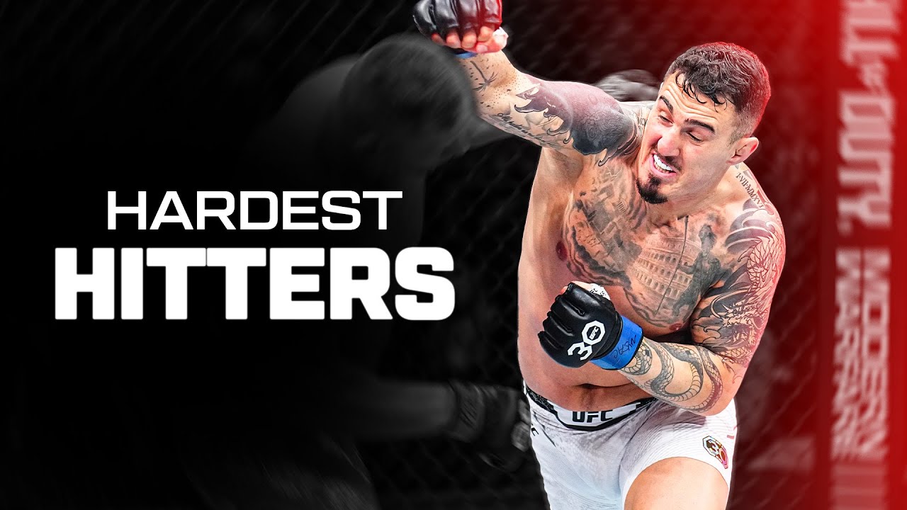 UFC&rsquo;s HARDEST HITTERS 🤬