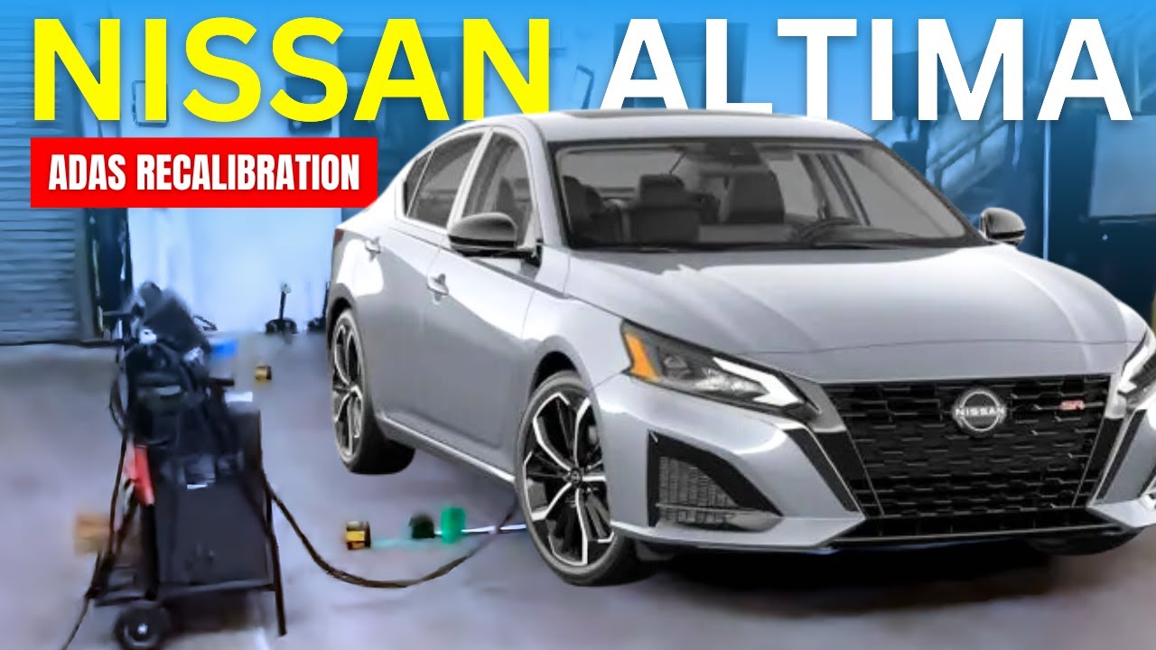 3-in-1 ADAS Calibrations: 2020 Nissan Altima | Radar, Windshield Camera & 360 | Calibration Training