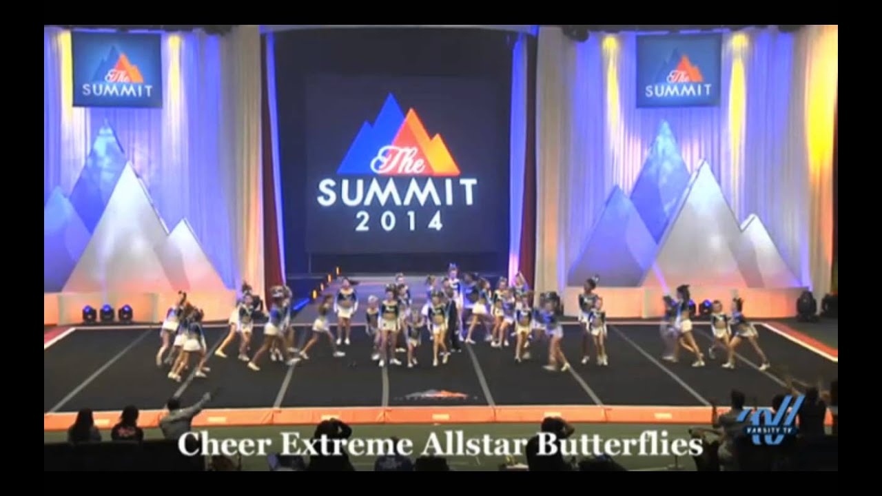 Cheer Extreme Youth Elite Butterflies The Summit 2014