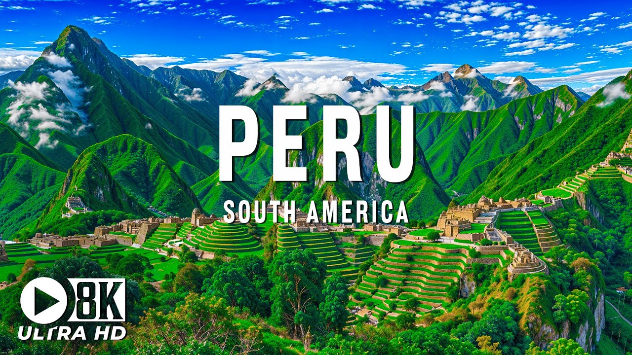 Peru, South America 8K UHD - Journey To Discover The Mysterious Wonder Of The World Machu Picchu
