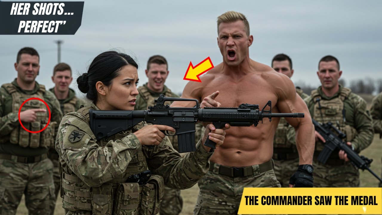 They Mocked Her Shots at the Range — Then Froze When the SEAL Commander Saw Her Medal