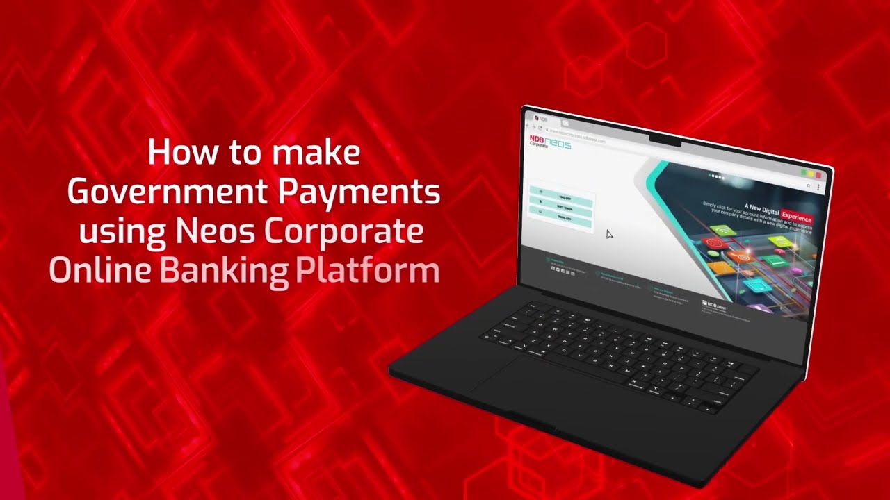How to make Government Payments | NDB NEOS Corporate