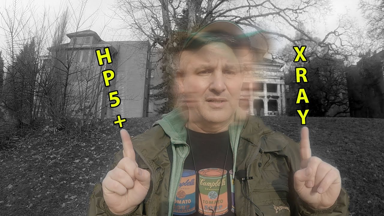 X-Ray (double-sided, green) & HP5-Plus. A Large Format Film Comparison