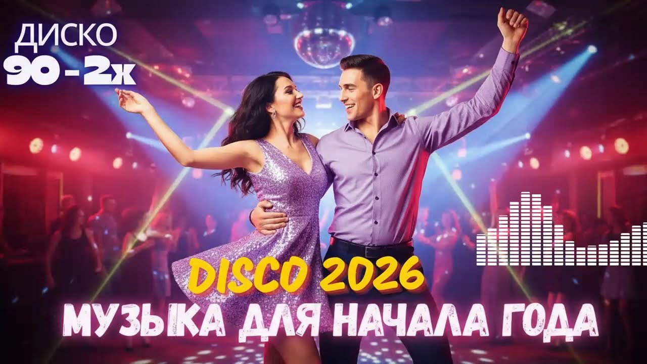 Взрывная Дискотека 80-90-х: Праздничный супер-сборник — музыка для начала 2026 года