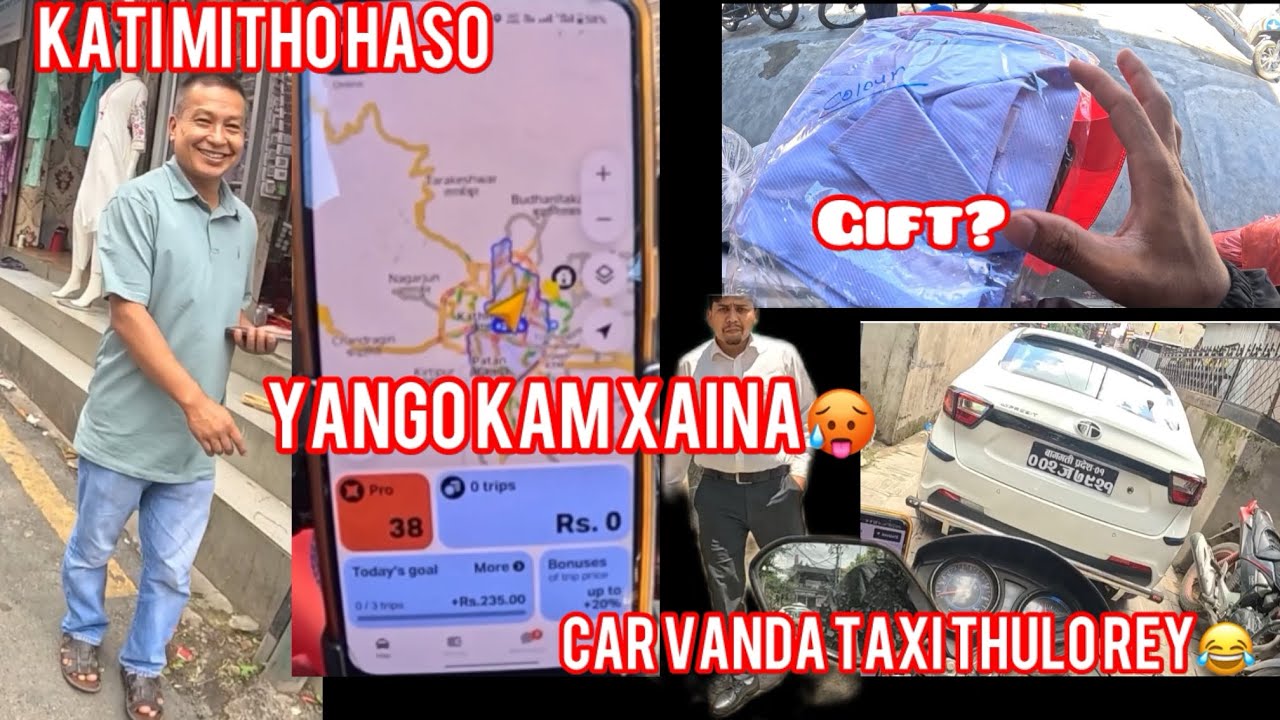 4 Ghanta kam garda Rs.1400++ Yango ma ride na lagni raixa😒