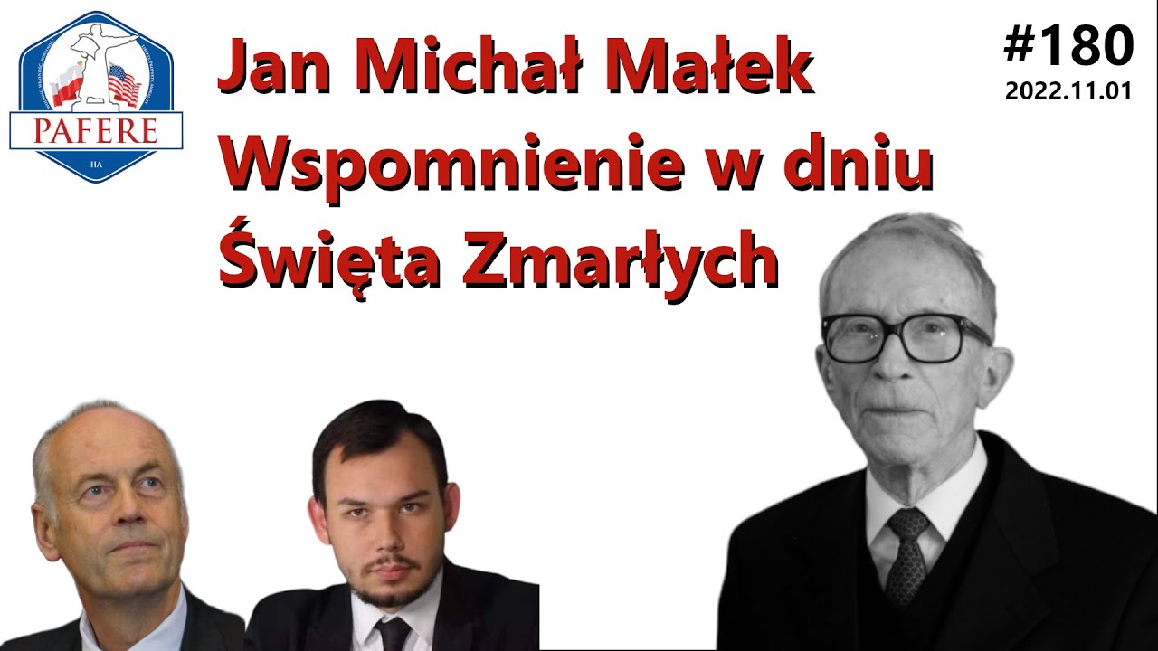 180B Jan Michał Małek - wspomnienie w dniu Wszystkich Świętych