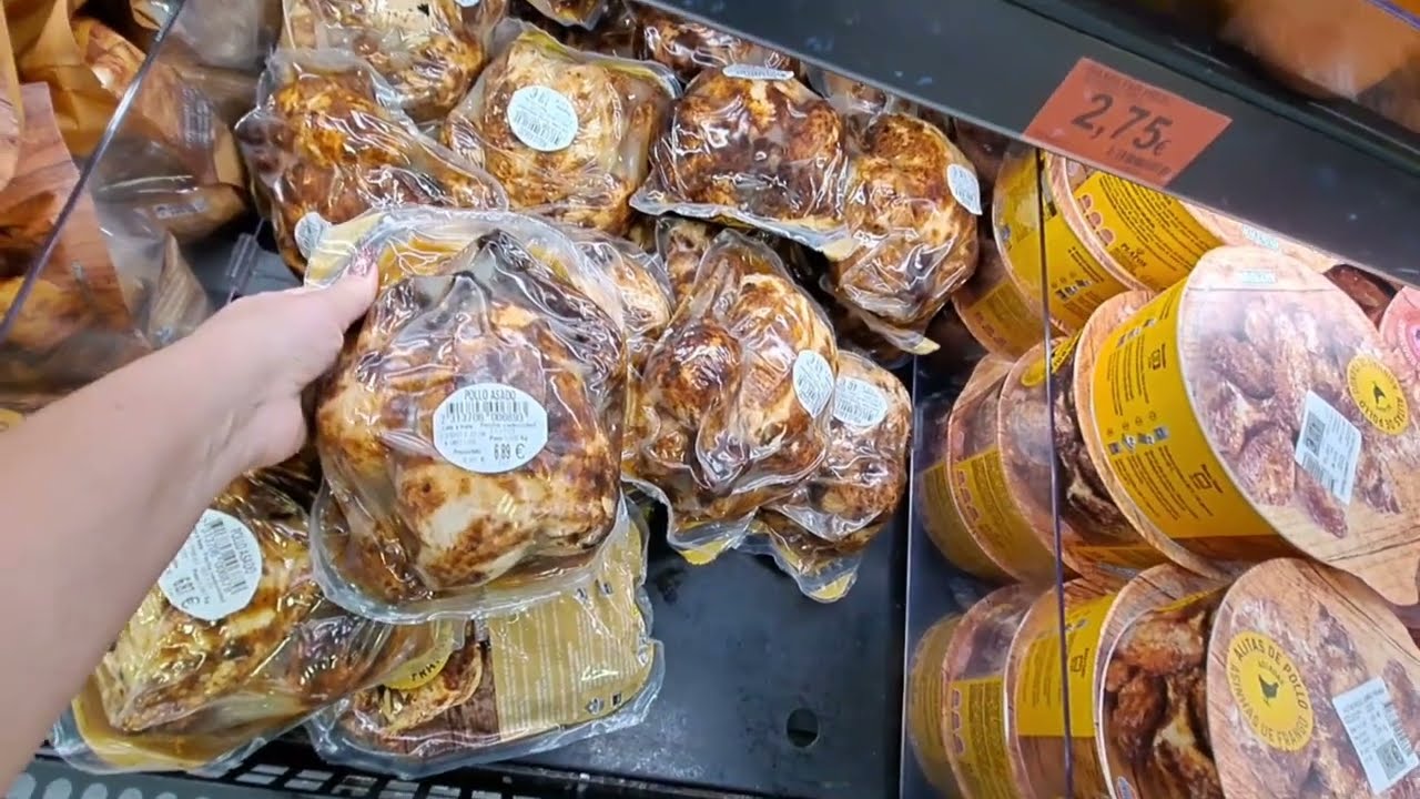 Обзор цен и товаров в Mercadona Salou, Preise in Mercadona Saloa Spanien