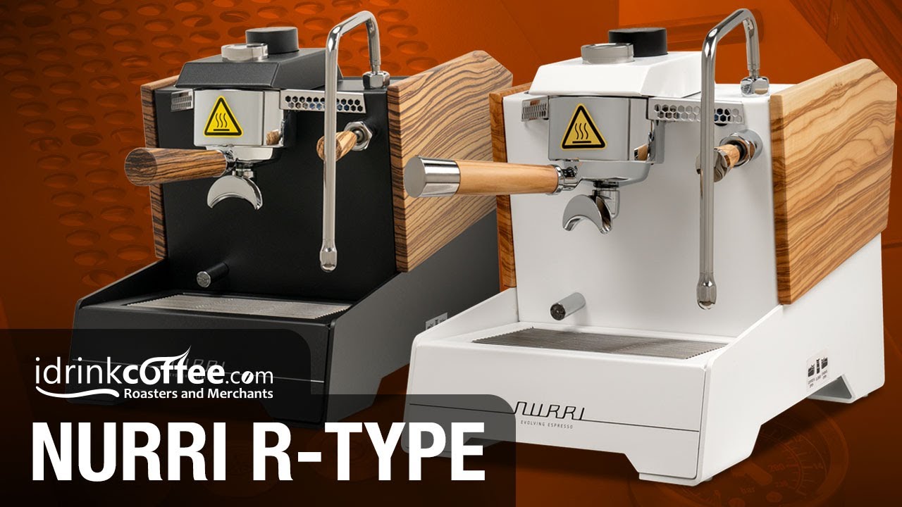 Откройте для себя двухбойлерную эспрессо-машину Nuri R-Type | Компактная, инновационная, сделанна...