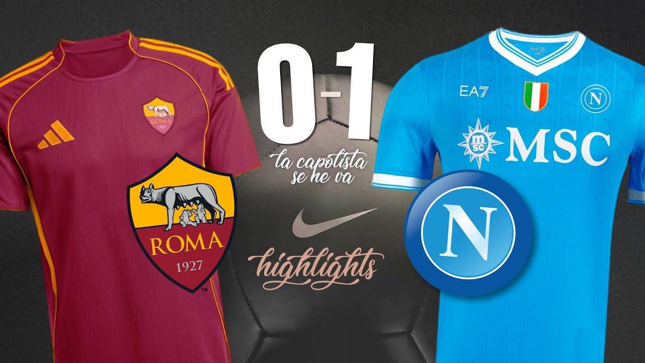 ROMA 0 NAPOLI 1 - (Intro-Highlghts-Tifosi)