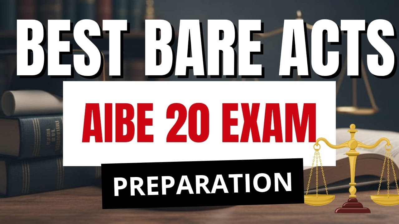 AIBE 20 EXAM | THE ONLY BOOKS YOU NEED📚