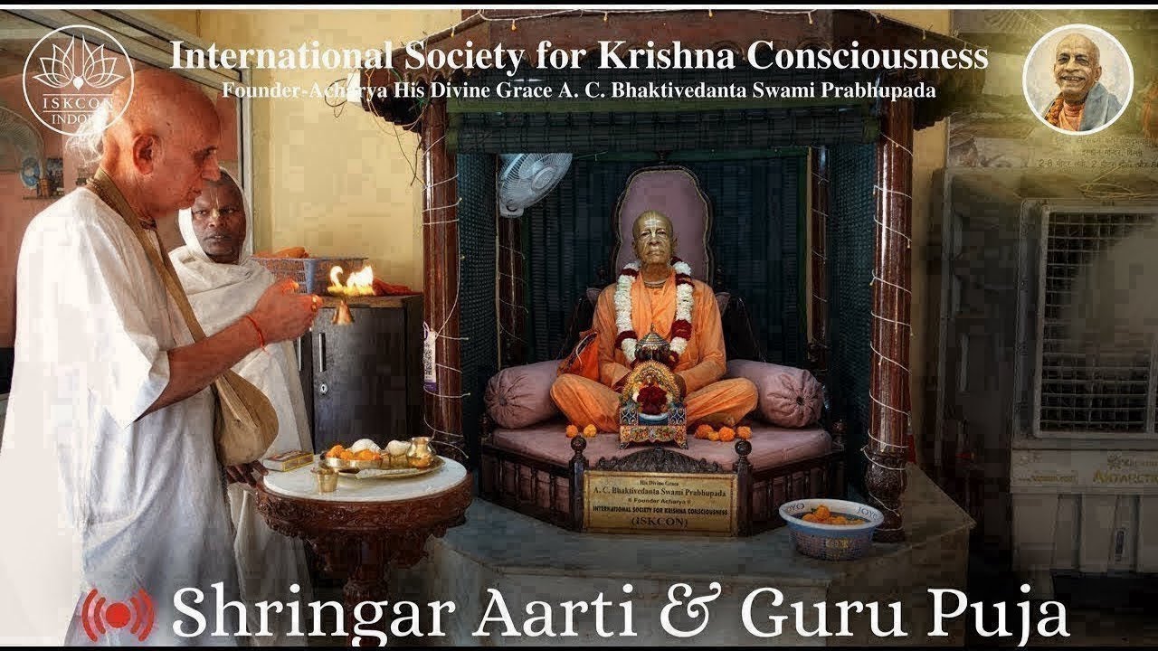 Monday  Special Śṛṅgār Ārati & Guru Pūjā | 16th march 2026| Śrī Śrī Radha Govind Mandir