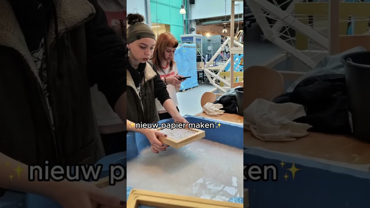 Van oud papier naar nieuw papier! 📄Bij Nimeto herbruiken we graag materialen 🫶