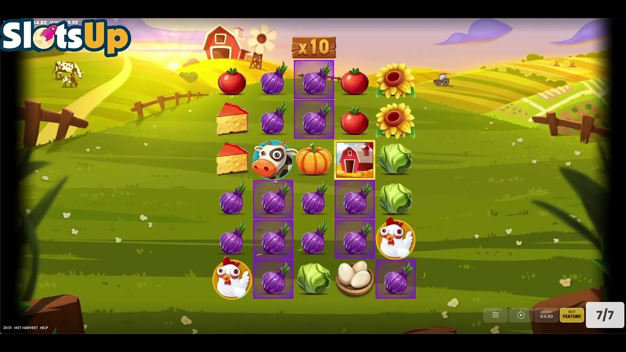 Get ready to cultivate your winnings in 🚜 Hot Harvest: A Bountiful Slot Adventure Awaits! 🌾