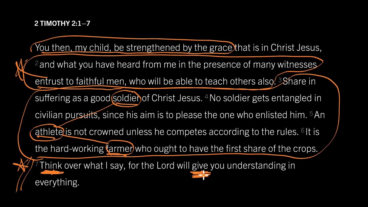Is Spiritual Insight a Product of Thinking or Praying? 2 Timothy 2:1&ndash;7, Part 1