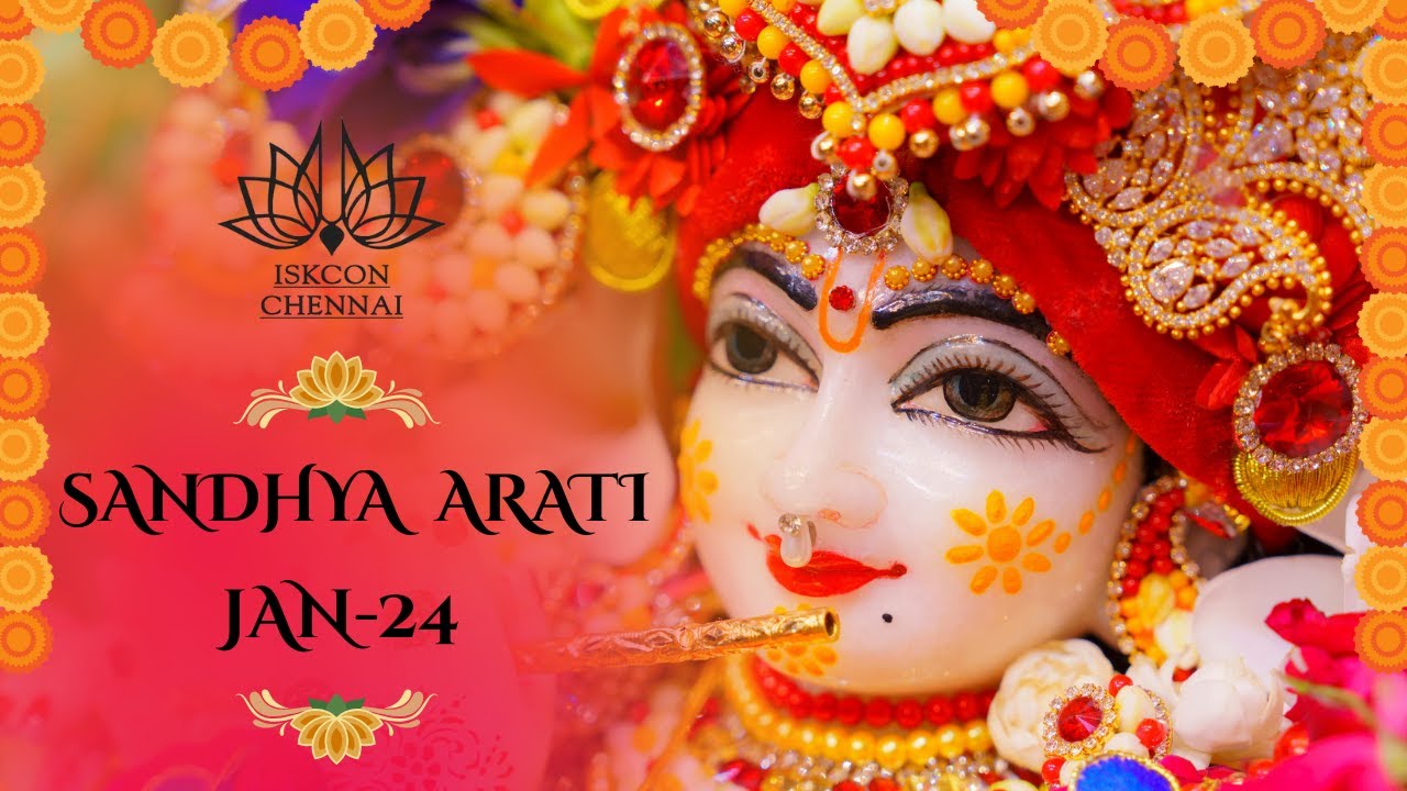 Mamgal Arati  | ISKCON Chennai | 24th Jan 2026