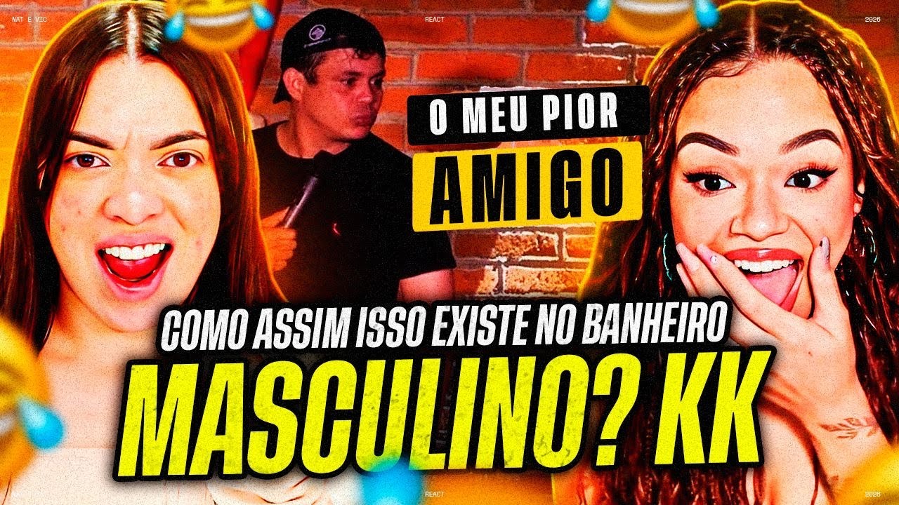 EMERSON CEAR&Aacute; - O MEU PIOR AMIGO KKKKKKK | react