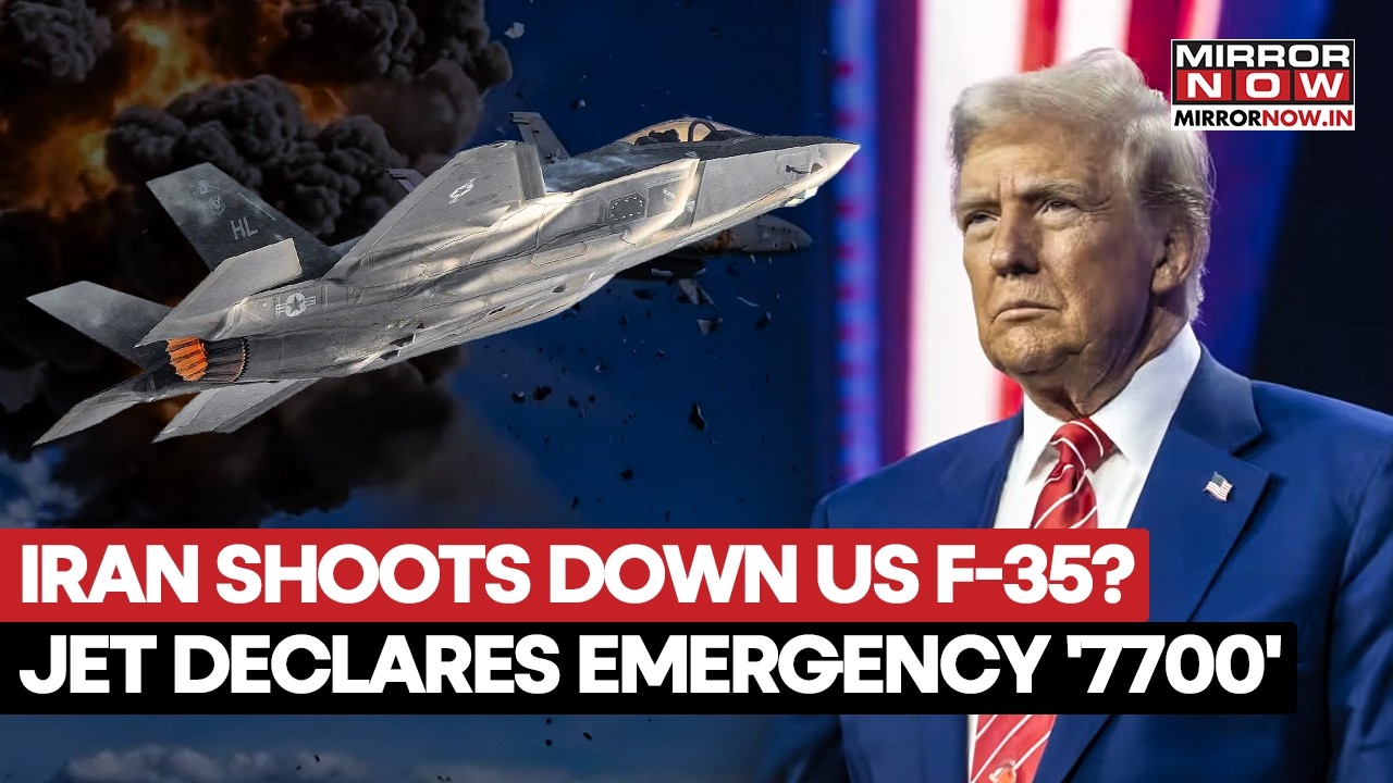 Iran Shoots Down US F-35 Jet? Stealth Fighter Declares Emergency Over UAE, Sends Distress Code