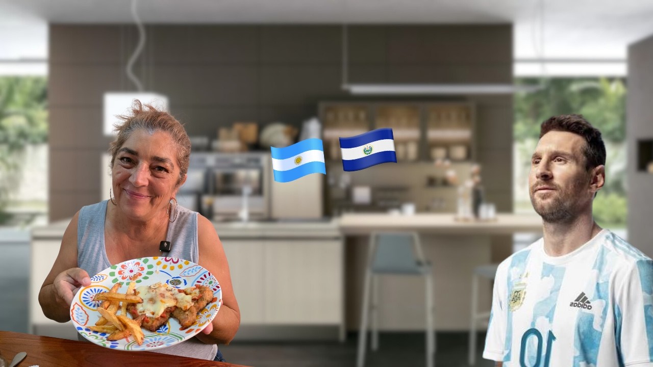 Boludeando en la cocina: Milanesa a la Napo con Fritas! Lo hicimos con QUESILLO SALVADOREÑO 😱