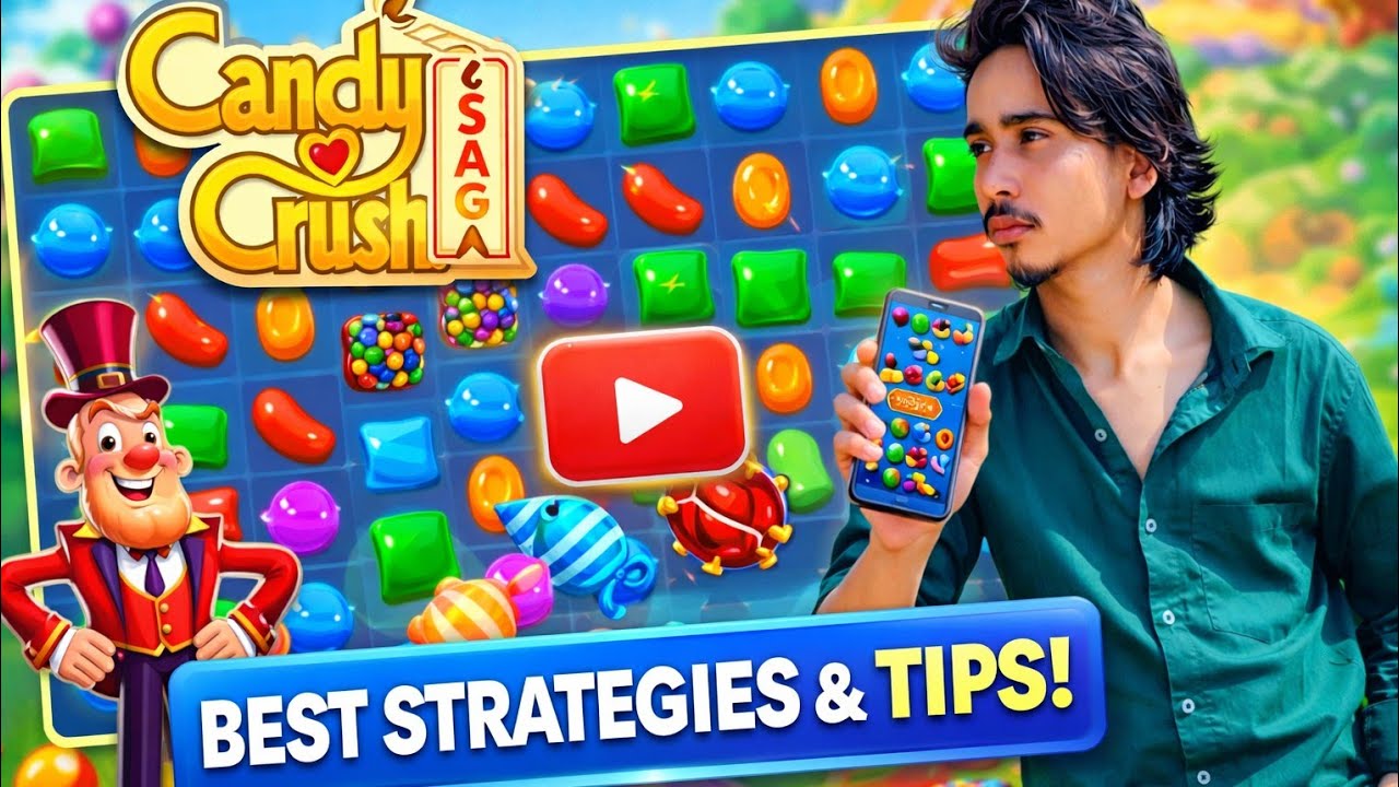candy crush saga live gameplay ✅
