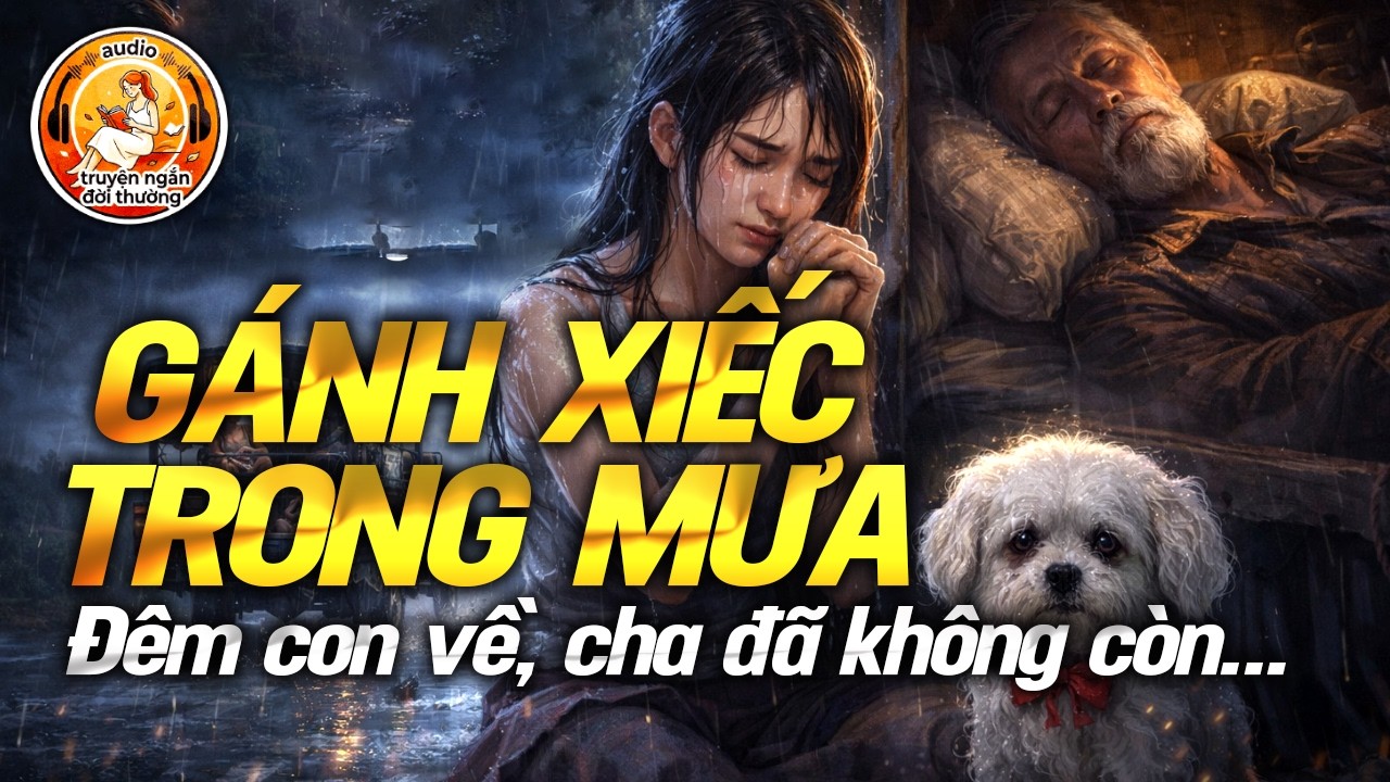 GÁNH XIẾC TRONG MƯA – Đêm Con Về, Cha Đã Không Còn… | Truyện Ngắn Lấy Nước Mắt