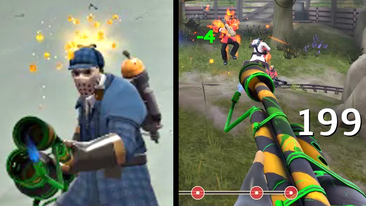 Team Fortress 2 Pyro Gameplay (TF2)