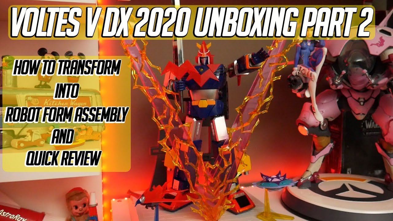 VOLTES V DX 2020 HOW TO TRANSFORM INTO ROBOT FORM ASSEMBLY PLUS QUICK REVIEW TAGALOG UNBOXING PART 2
