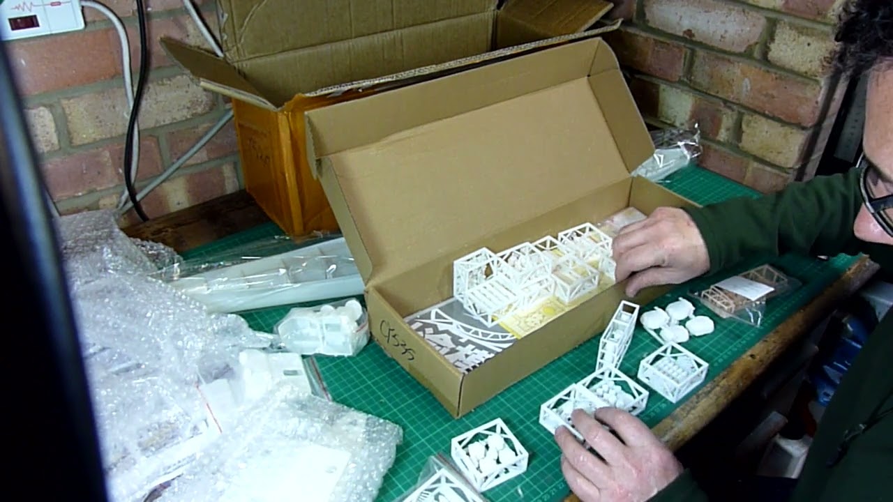 Unboxing 1/350 scale British Battleship HMS Vanguard from Chuanyu Models 3D Wild