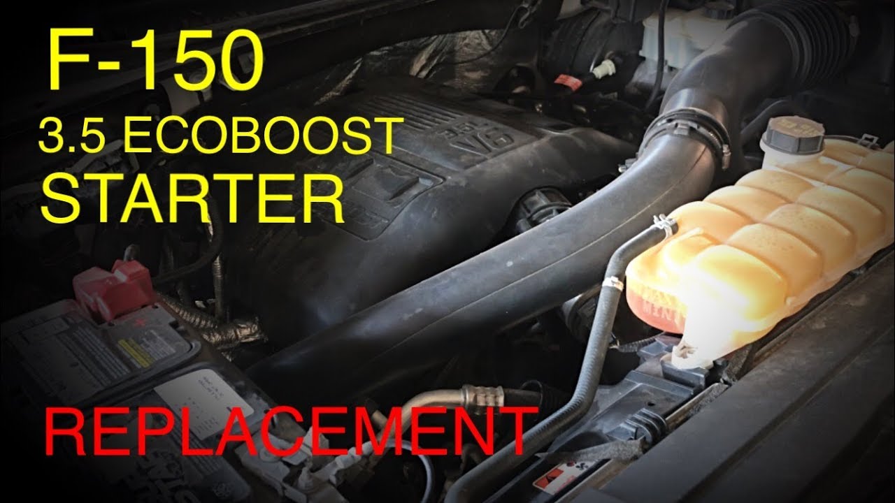 F-150 3.5 Ecoboost Starter Replacement (2011-2019)