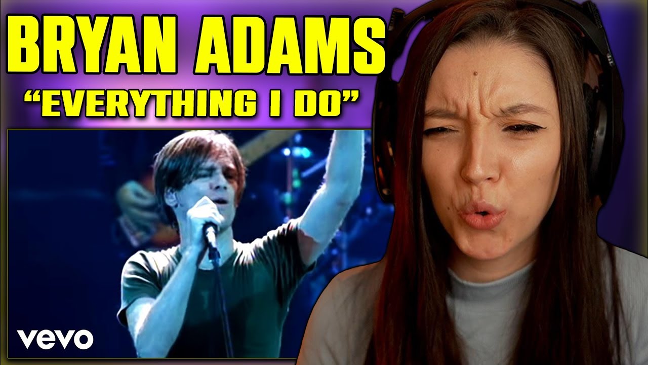 Bryan Adams - Everything I Do | FIRST TIME REACTION | (Live At Wembley 1996)