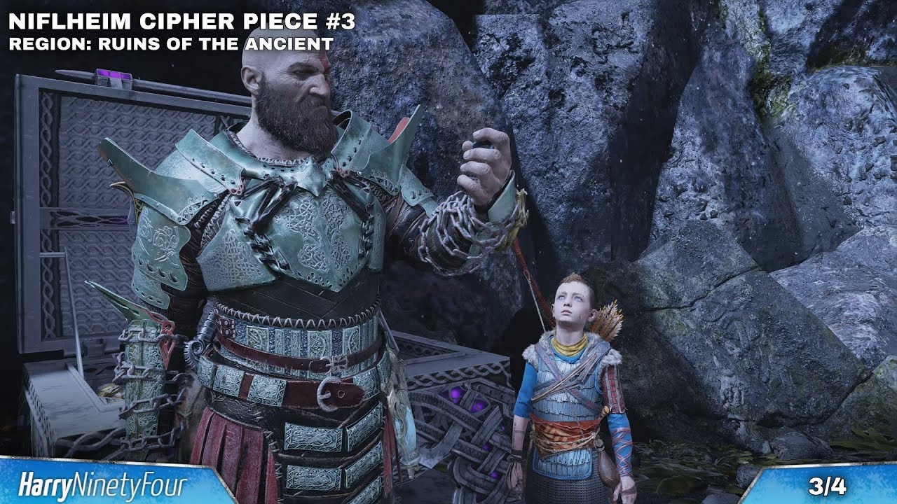 God of War &mdash; Руководство по местонахождению всех фрагментов шифра Нифльхейма (открывает бонусное ...