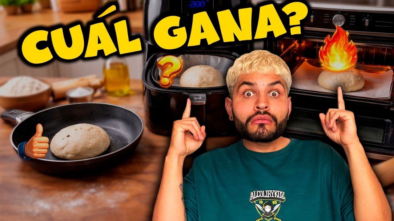 ¿Dónde queda mejor el pan? Sartén vs Air Fryer vs Horno