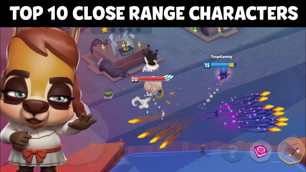 Top 10 Deadly Close Range Characters | Zooba