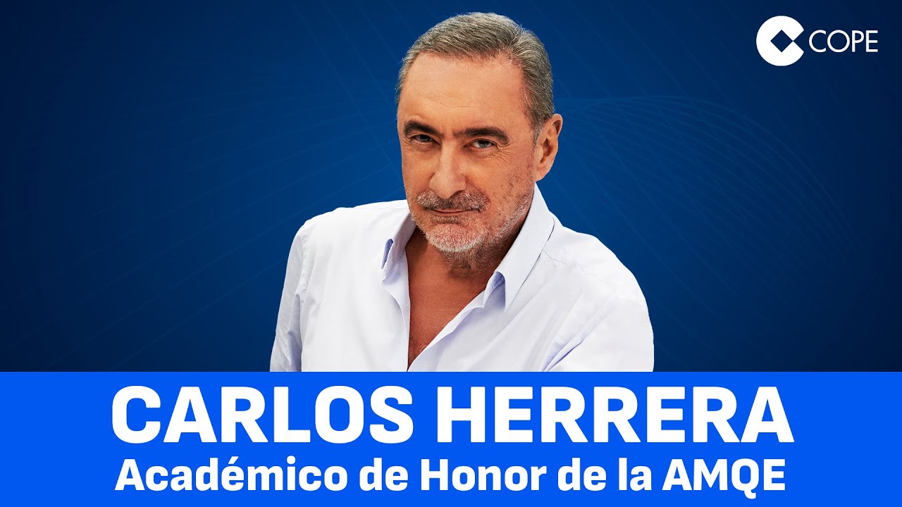 Carlos Herrera, nombrado Académico de Honor de la Academia Médico Quirúrgica Española