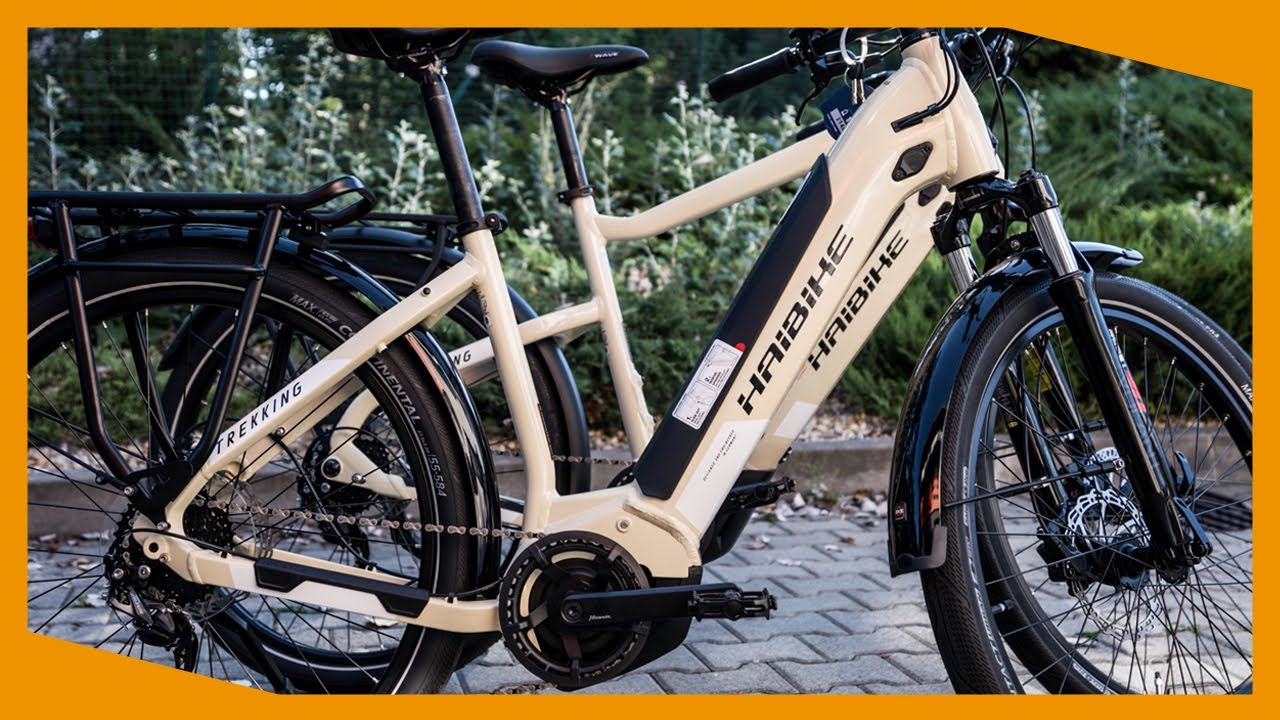E-bike na každodenné jazdenie HAIBIKE Trekking 4 ✌️