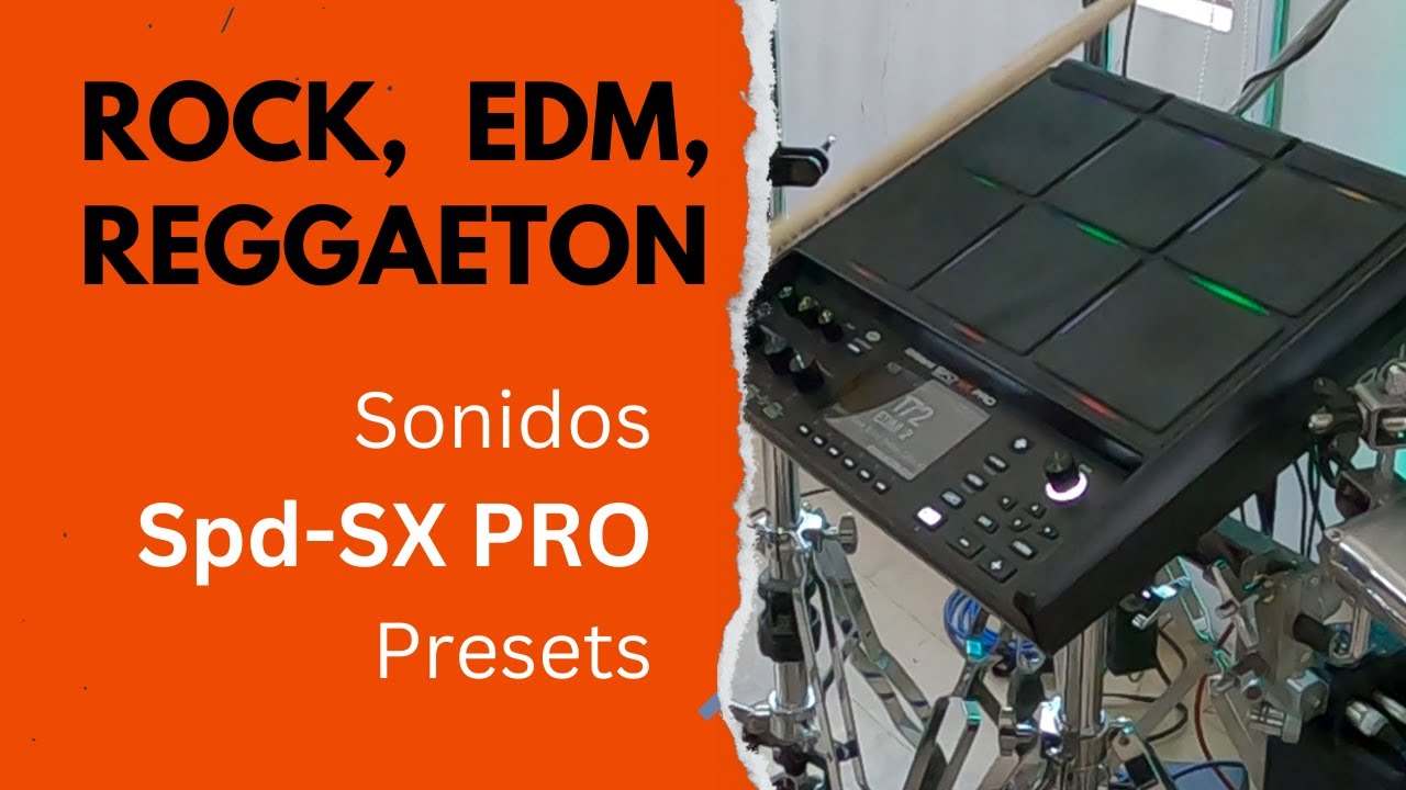 Spd-Sx PRO - Rock, Techno, Disco, EDM, Reggaeton.