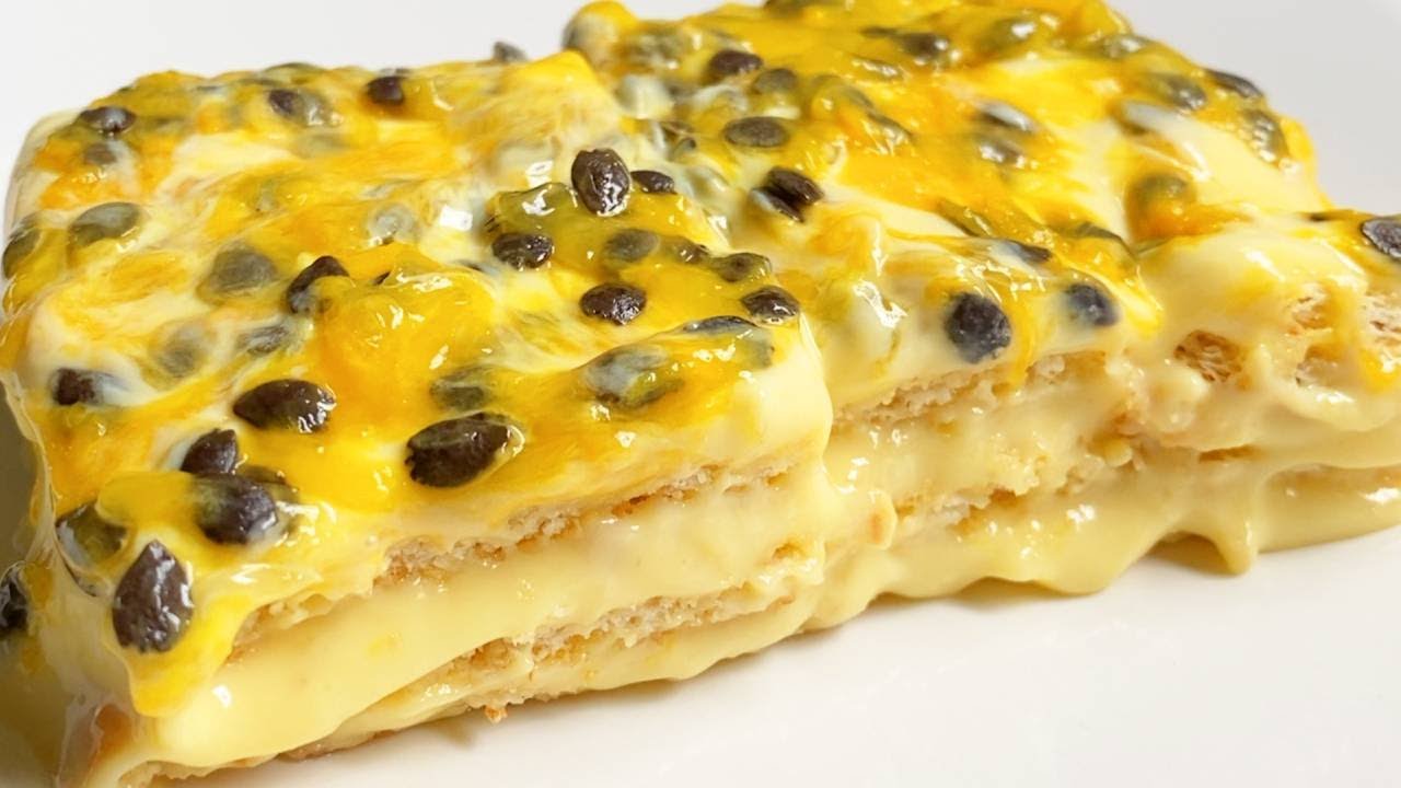 Postre de Maracuyá Sin Horno | El de las trufas