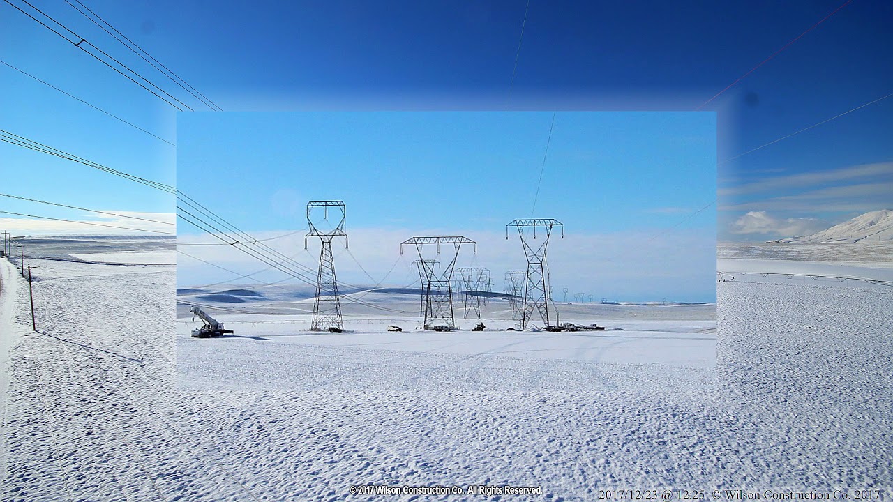500kV Lattice Structure Relocation Time Lapse