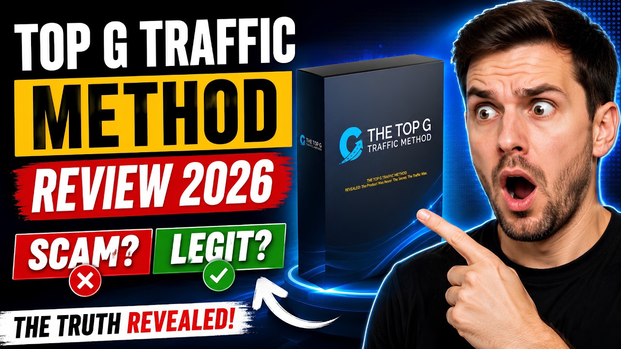 Top G Traffic Method Review 2026 &ndash; Scam Or Legit? The Truth Revealed