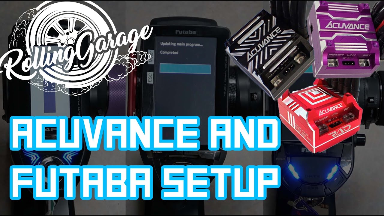 The DEFINITIVE Futaba/Acuvance Update and Setup Guide - Mitch-Spec TUTORIALS