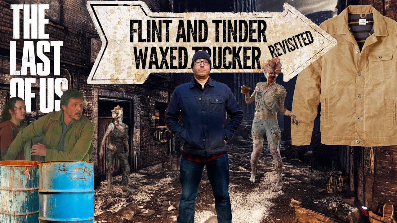 The Jacket to Survive the Apocalypse | The Iconic Last of Us Flint and Tinder Waxed Trucker Jacket