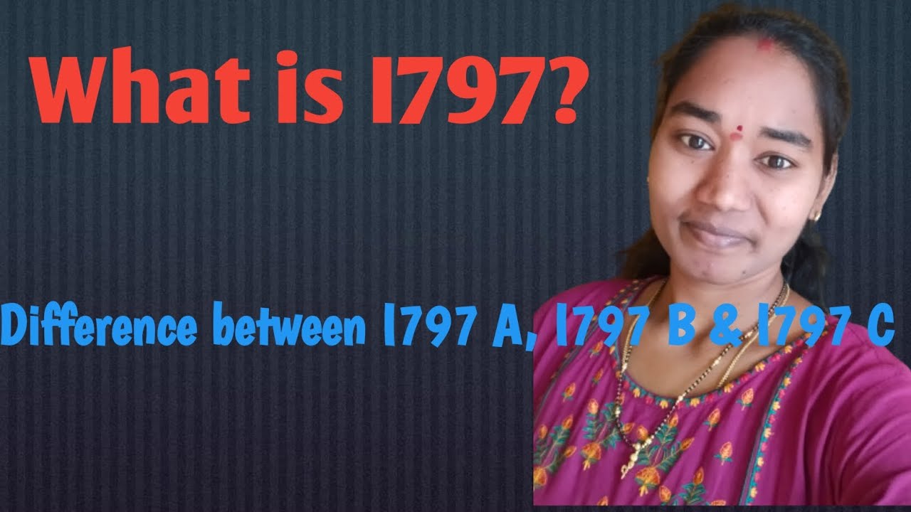 What is I797? Difference between I797A, I797B and I797C