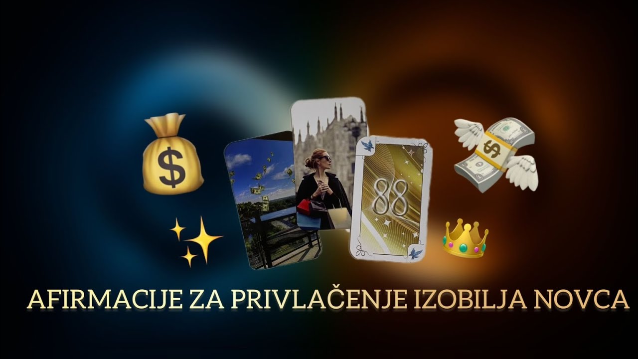Afirmacije za privlačenje izobilja novca 💰🔮💸🎁 8.8. #blagoslov #manifestacija #afirmacije #novac