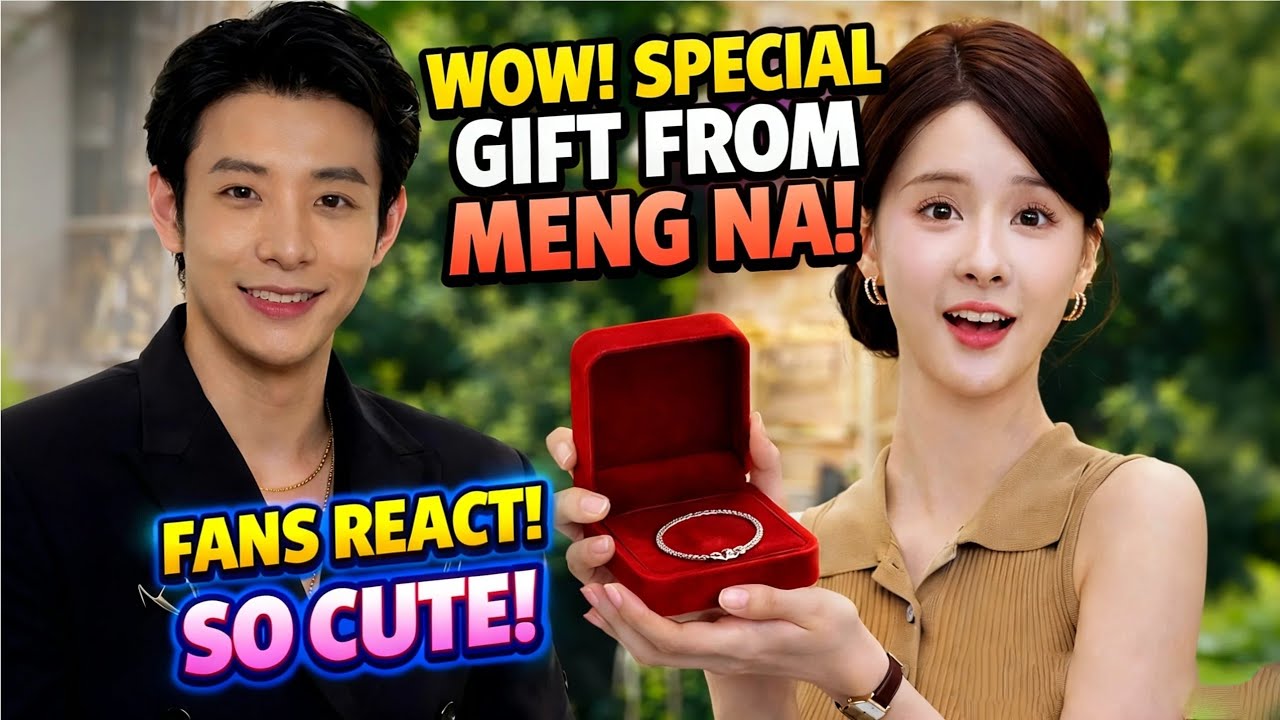 Ух ты! Ма Сяоюй демонстрирует подарок от Мэн На, реакция фанатов потрясающая!