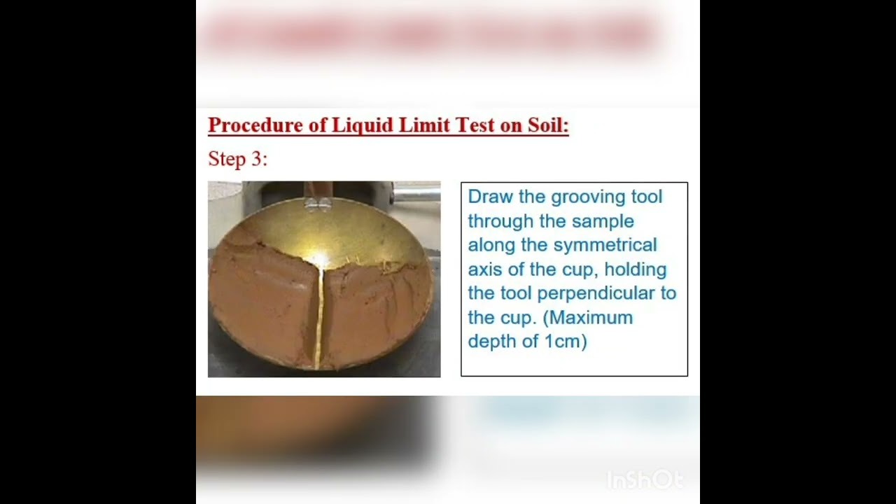 #Geotechnical Engineering Lab Test-Liquid Limit test on soil