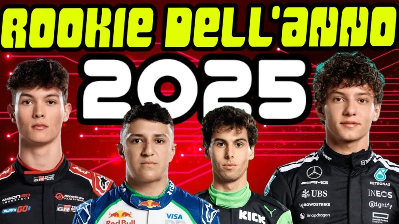 CHI È IL ROOKIE DELL'ANNO DI F1 2025??? 🤔