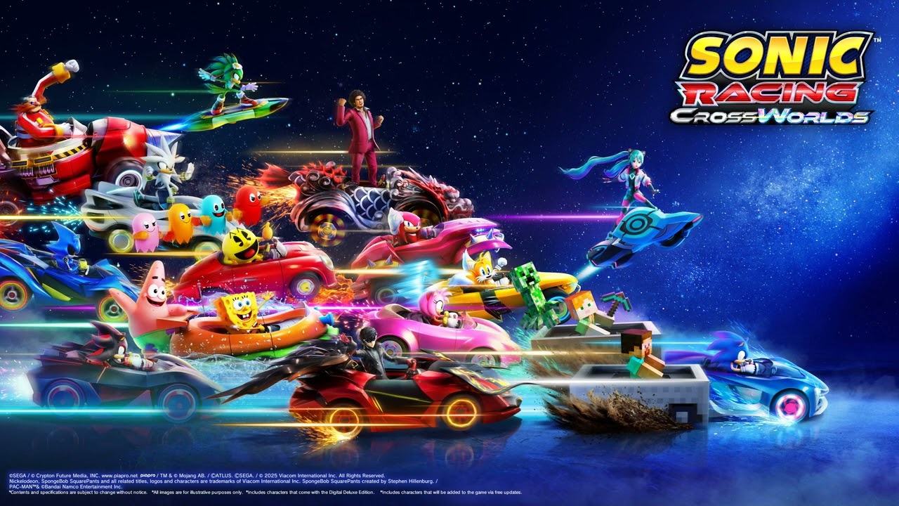 Sonic Racing CrossWorlds OST - Cyberspace