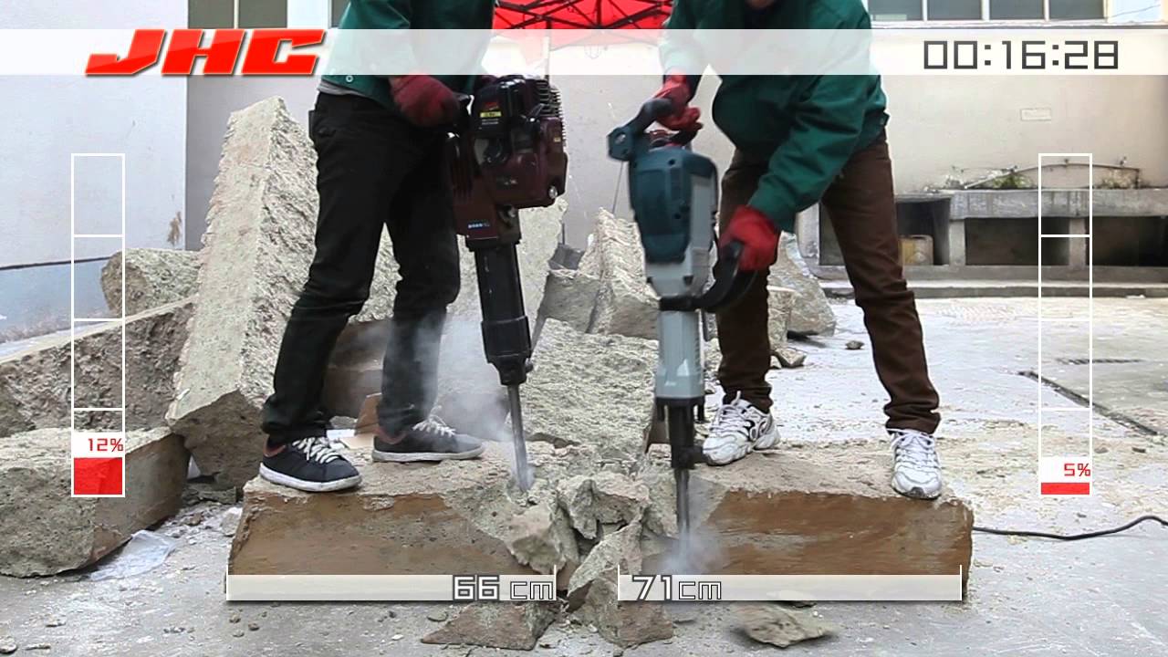 Bosch JHC Gas Jack Hammer.wmv
